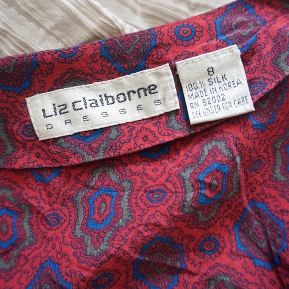 VTG Silk Dress - Picture 5 of 5